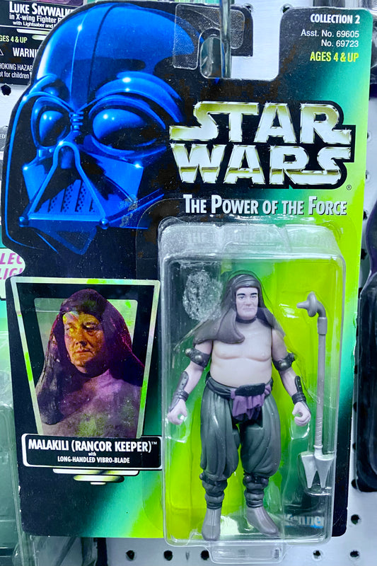 Star Wars: Power of the Force: Malakili Rancor & Freeze Frame Slide
