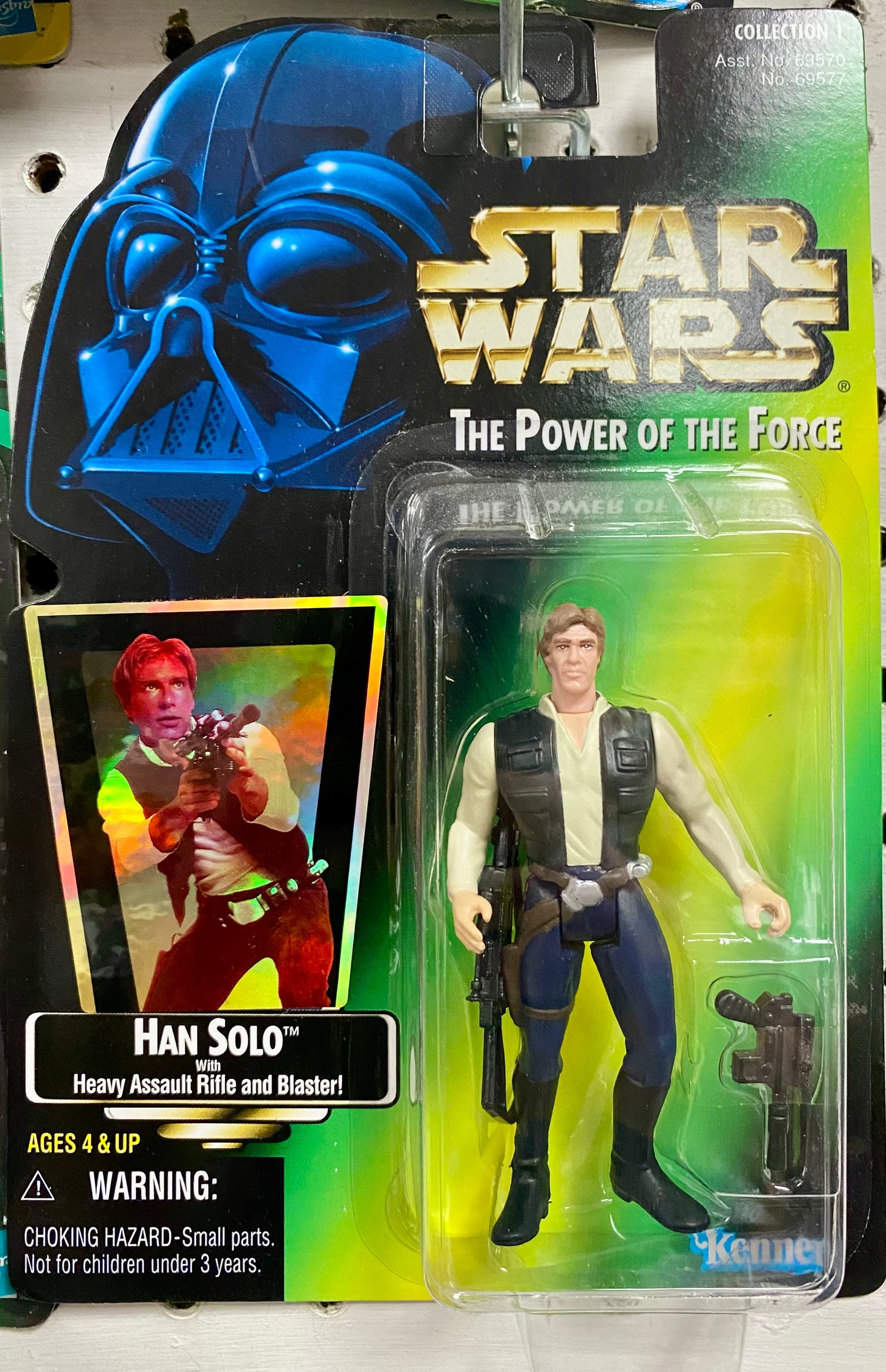Star Wars: Power of the Force: Han Solo - Green Card Figure