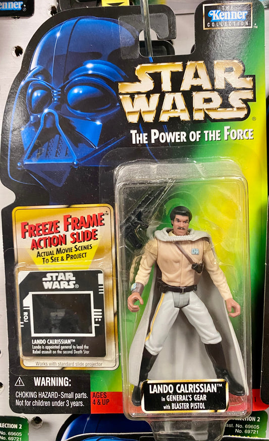 Star Wars: Power of the Force: Freeze Frame Lando Calrissian in Generals Gear