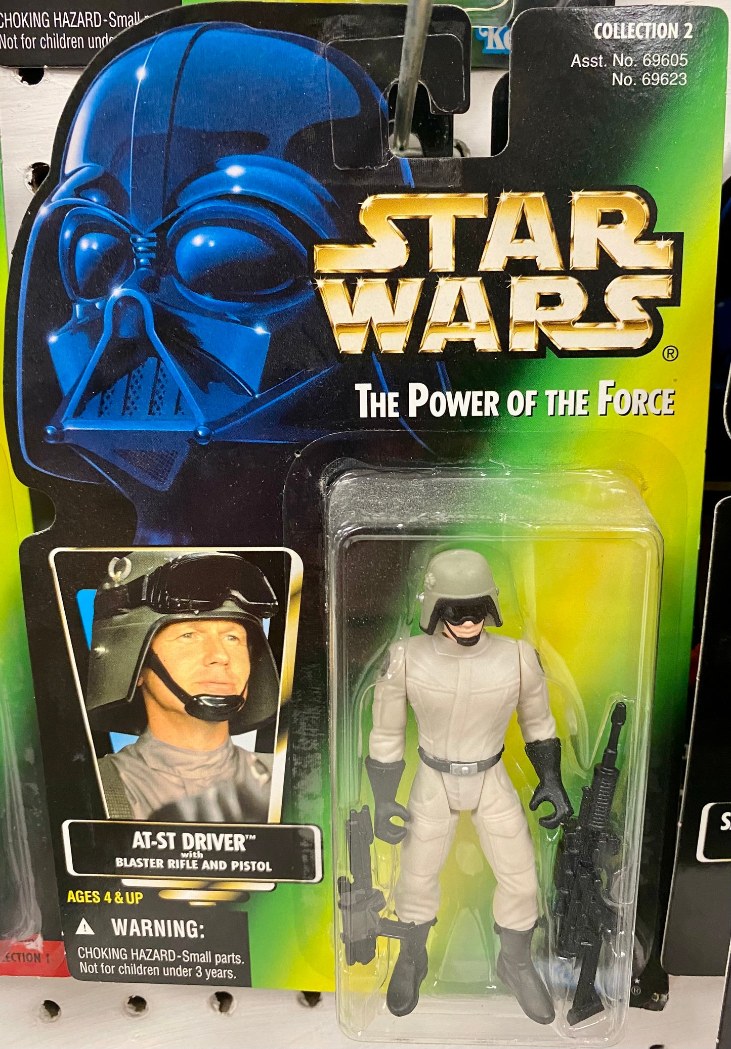 Star Wars: Power of the Force: Green Card Hologram ATST Driver