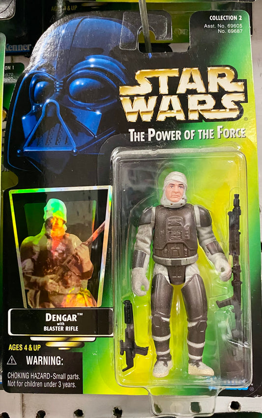 Star Wars: Power of the Force: Green Card Dengar Action Figure
