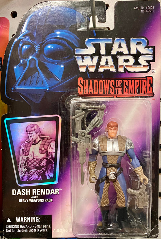 Star Wars: Shadows of the Empire: Dash Rendar W/ Weapons Pack