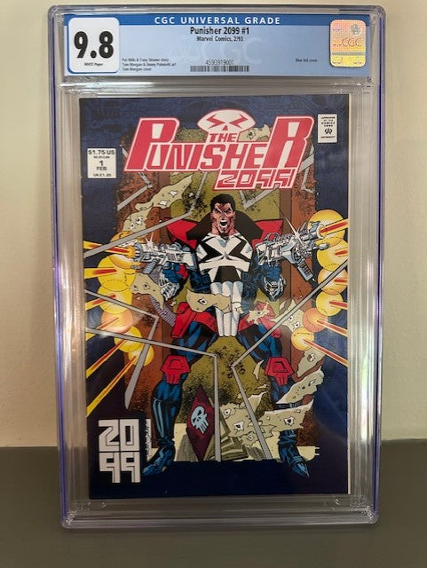 Punisher 2099 #1 (1993) - CGC 9.8 - Blue Foil Cover