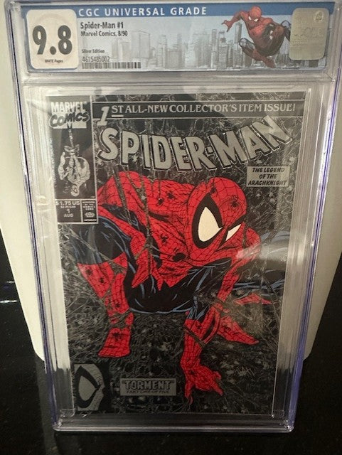 Spider-Man #1 (1990) - CGC 9.8 - Silver Edition