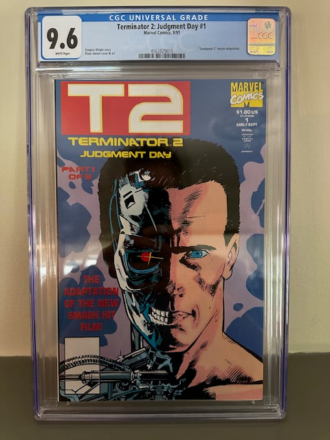 Terminator 2: Judgement Day #1 (1991) - CGC 9.6 - Movie Adaptation