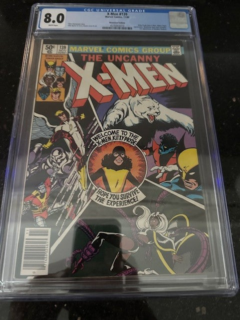 The Uncanny X-Men #139 (1980) - CGC 8.0 - Kitty Pryde joins the X-Men
