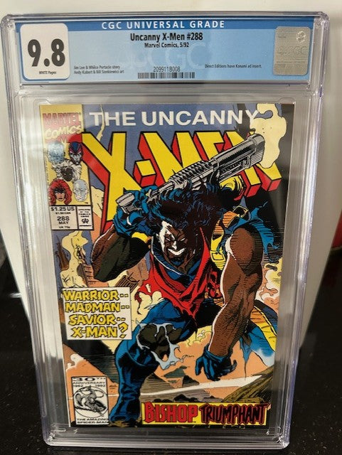 The Uncanny X-Men #288 (1992) - CGC 9.8