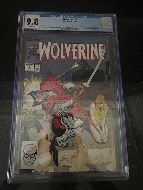 Wolverine #3 (1989) - CGC 9.8
