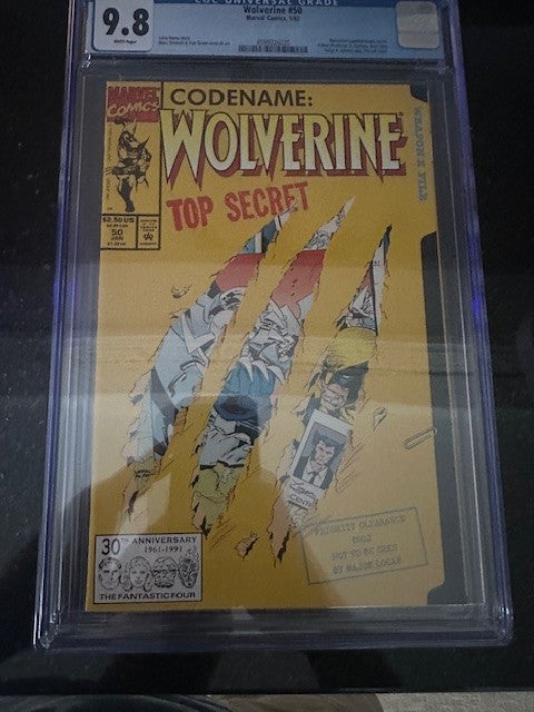 Wolverine #50 (1992) - CGC 9.8